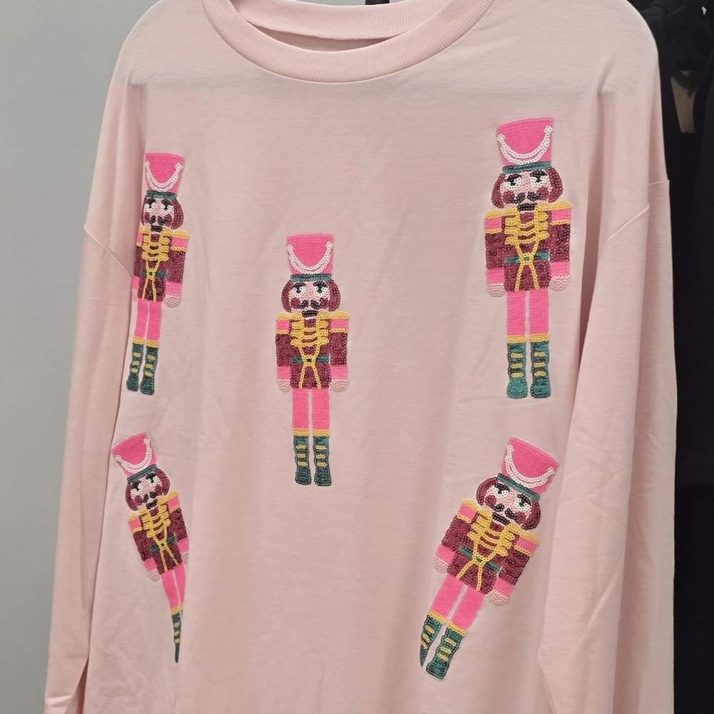 Pink Nutcracker Sweatshirt - Picture 2 of 2